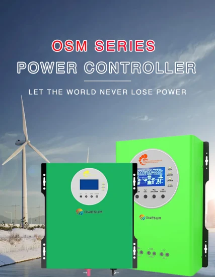 Controlador de carga de energía solar de alta eficiencia 40A/60A MPPT