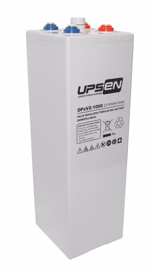 batería recargable estacionaria de la placa tubular del gel de Opzv de la batería de 2V 1500ah